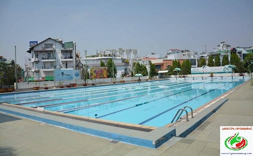 Tổng quan view hồ bơi Vân Đồn quận 4